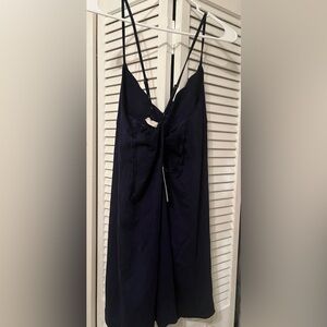 Short Mini Dress. Royal Blue.